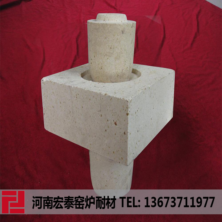 刚玉质塞头砖